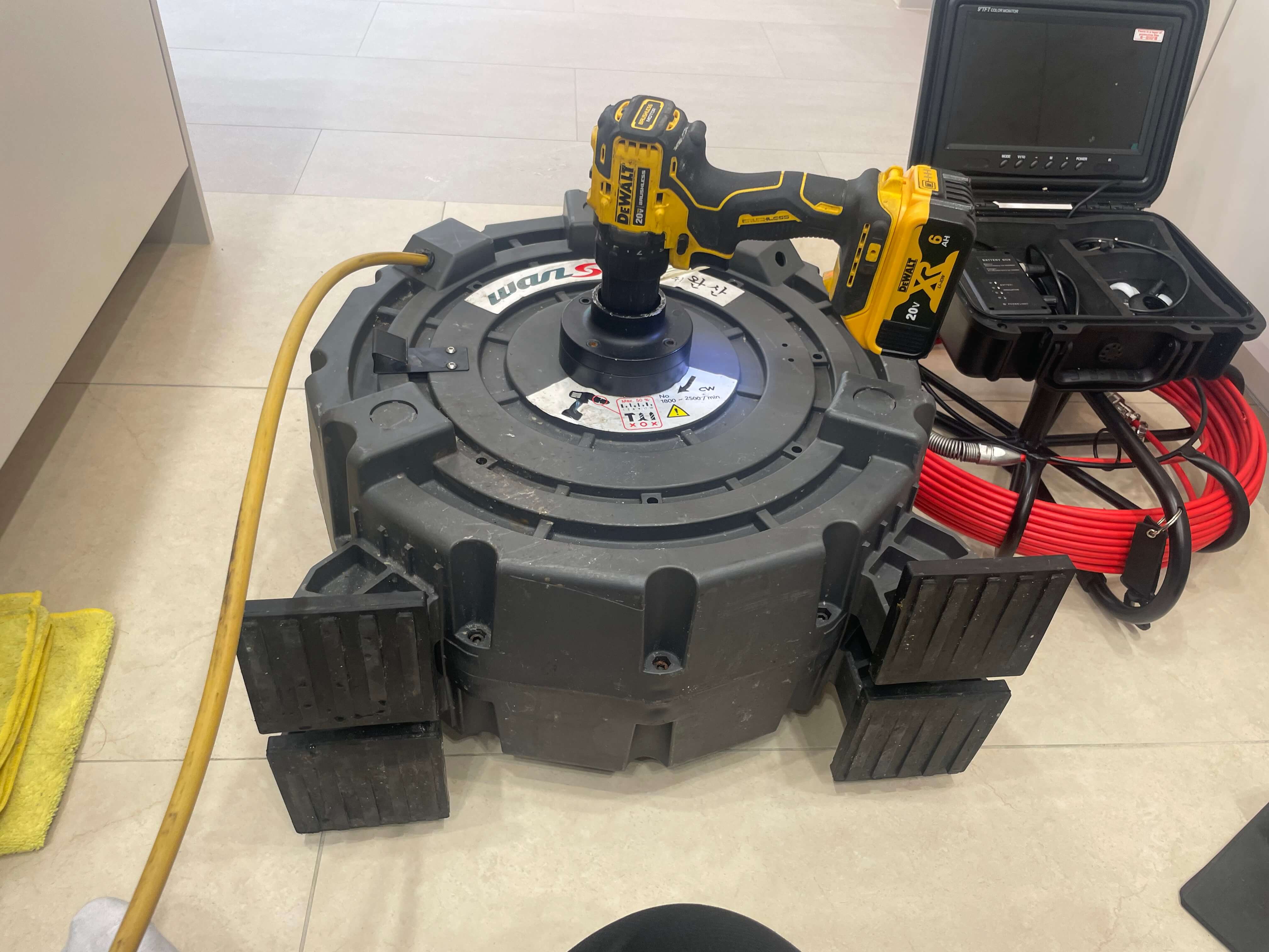 샤프트 장비 작업